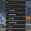 ESX Admin Menu Script showing resource management options in GTA RP.
