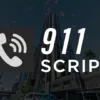 GTA V ESX 911 Script interface for emergency calls and dispatch alerts.