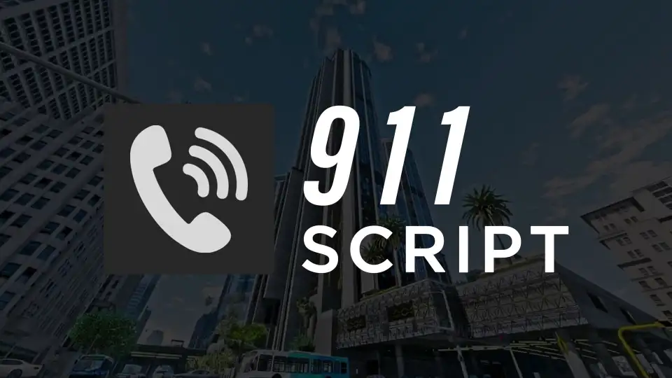 GTA V ESX 911 Script interface for emergency calls and dispatch alerts.