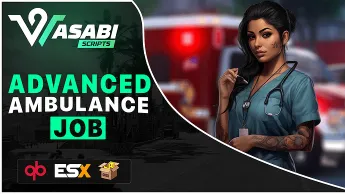 ESX Advanced Ambulance Job – Emergency Medical Roleplay System for FiveM