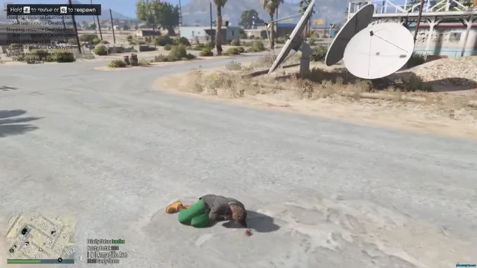 ESX Advanced Death System – Downed player with revive and respawn options in FiveM