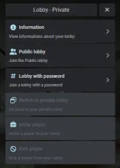 ESX Advanced Lobby System – Private & Public Lobby Management for FiveM