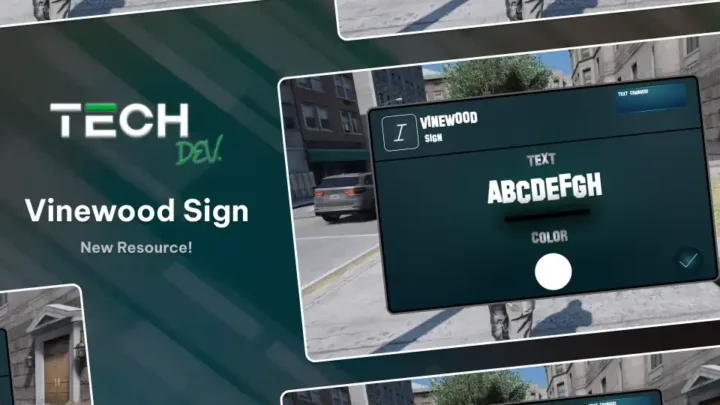 ESX Advanced Vinewood Sign System – Customizable Vinewood Sign for FiveM
