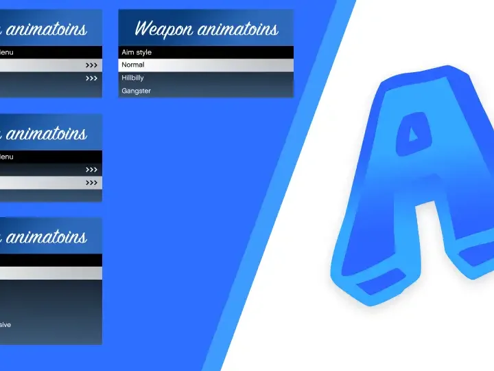 ESX Advanced Weapon Animation Menu with Custom Aim and Holster Styles