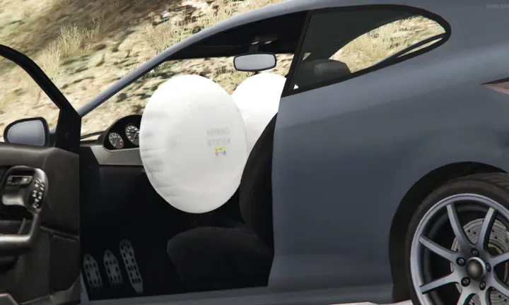 ESX Airbags Script with Crash-Triggered Airbag Deployment in FiveM