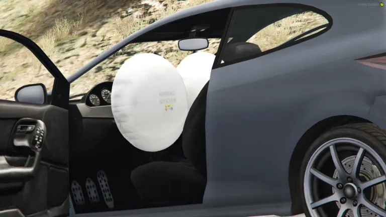 ESX Airbags Script with Crash-Triggered Airbag Deployment in FiveM