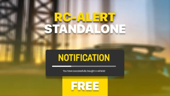 ESX in-game alert notification system for RP server events and messages
