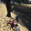 FiveM ESX ambulance job paramedics reviving a player by the roadside