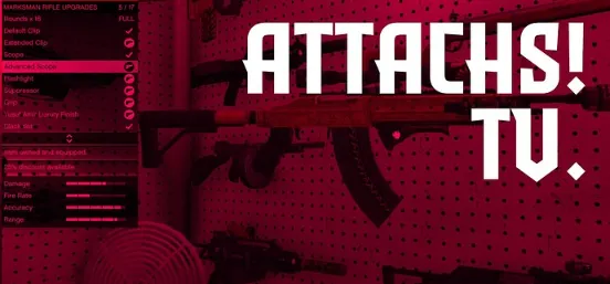 ESX weapon attachments customization script for FiveM RP