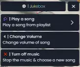 FiveM ESX jukebox script with music playback, volume control, and RP ambiance features