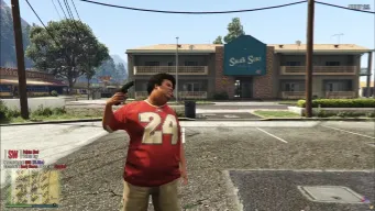 Player using ESX Better Death Script for realistic death roleplay in GTA RP.