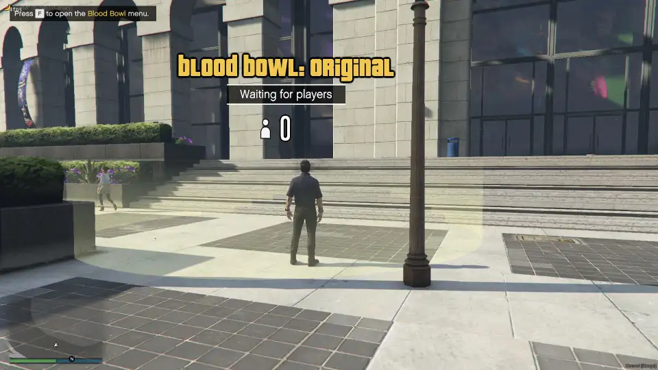 FiveM ESX Blood Bowl arena waiting lobby UI
