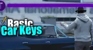 GTA V RP ESX Basic Car Keys Script with vehicle ownership and locking mechanics