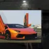 Lamborghini Aventador with Lambo doors in FiveM Car Shop