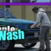 GTA V RP ESX Car Washing Script with interactive vehicle cleaning mechanics.