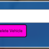 GTA V RP vehicle management UI with submit, close, and delete buttons using ESX Car Menu Script