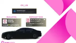 ESX Car Taxes Script – Manage vehicle taxes, registration, and fines in FiveM