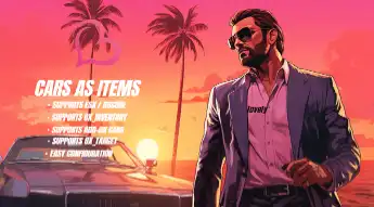 ESX Cars as Items Script - Inventory-based vehicle management for FiveM roleplay servers