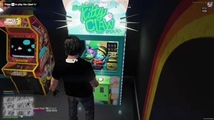 FiveM ESX Claw Machine Script arcade interaction gameplay