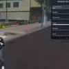 ESX illness script showing player with symptoms and patient status UI in FiveM