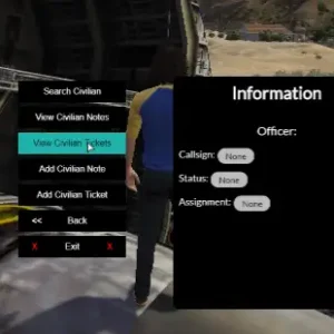 FiveM ESX Dispatch System Script - Advanced Civilian and Officer Management