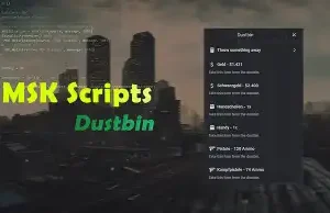 Esx Dustbin Script - Storage FiveM Script