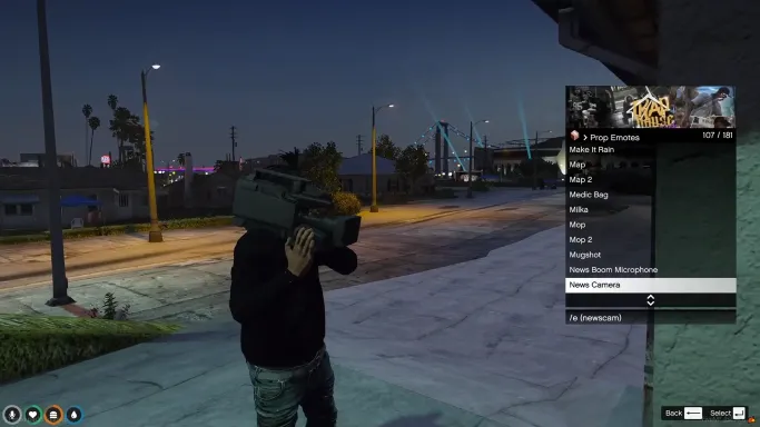 ESX Emotes Script with Dynamic Prop Interactions for FiveM Roleplay