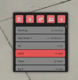 ESX Emote Script with categorized animations and commands in FiveM