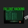 FiveM ESX Fallout Hacking Minigame with retro terminal-style interface and password cracking