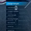 ESX job-based garage menu showing police patrol vehicle selection in FiveM