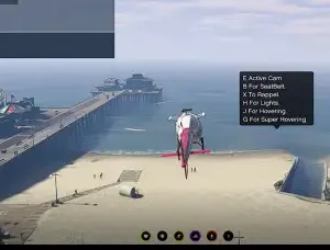 FiveM ESX helicopter script with spotlight, hover mode, and enhanced flight controls for RP