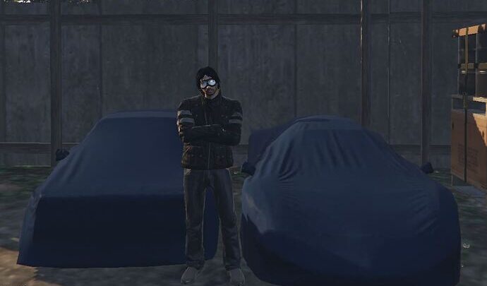 GTA V ESX Hide Your Stolen Car Script with covered vehicles