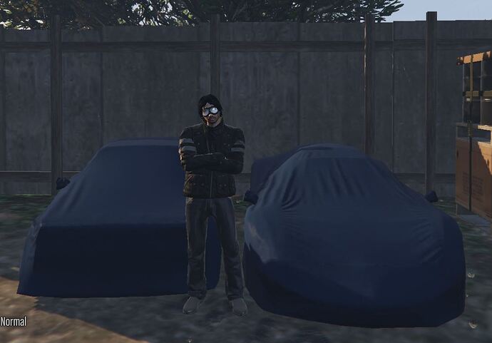 GTA V ESX Hide Your Stolen Car Script with covered vehicles
