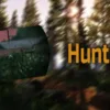 Scoped view of forest in ESX Hunting Script for FiveM