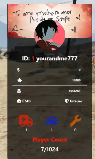 ESX info panel showing player ID, job, cash, and bank details in FiveM
