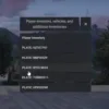 GTA V RP ESX Inventory Management Script Interface