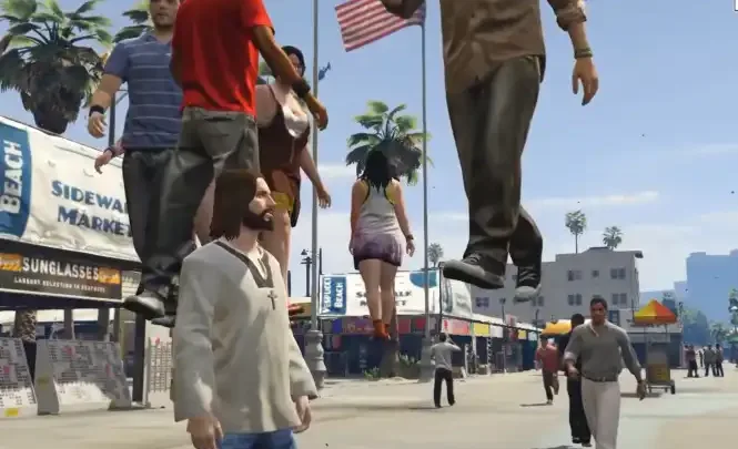 ESX Jesus Script for FiveM - Floating NPCs and Players