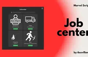 ESX Job Center Script – Job Selection Interface for FiveM