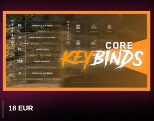 Esx KeyBinds Script for custom key assignments in GTA V roleplay.