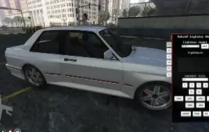 FiveM ESX lightbar creator script with customizable emergency vehicle lighting editor and UI