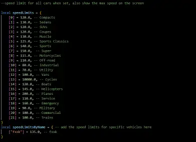 ESX Max Speed Limit Script – Restrict vehicle speeds in your FiveM RP server for realistic driving and better server performance.