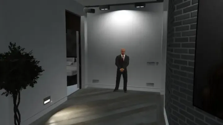 FiveM ESX Malibu Mansion Security Guard Script with realistic protective NPCs
