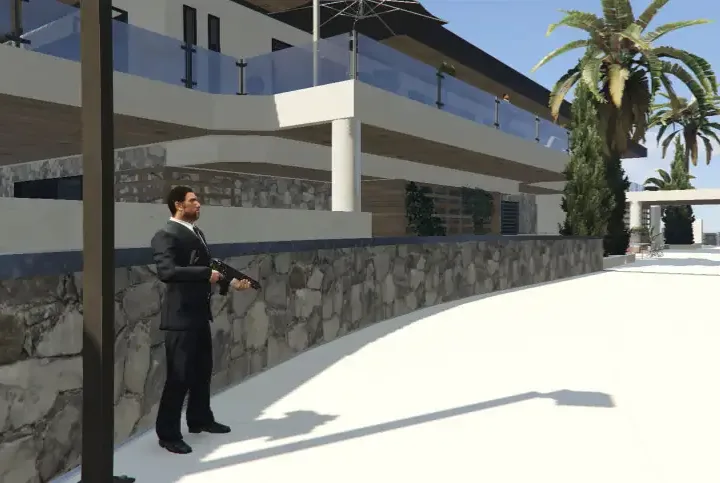 Esx Malibu Mansion Security Guards FiveM Script