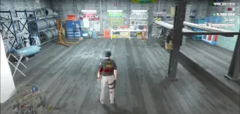 FiveM ESX mechanic tools garage interior with workstations and equipment