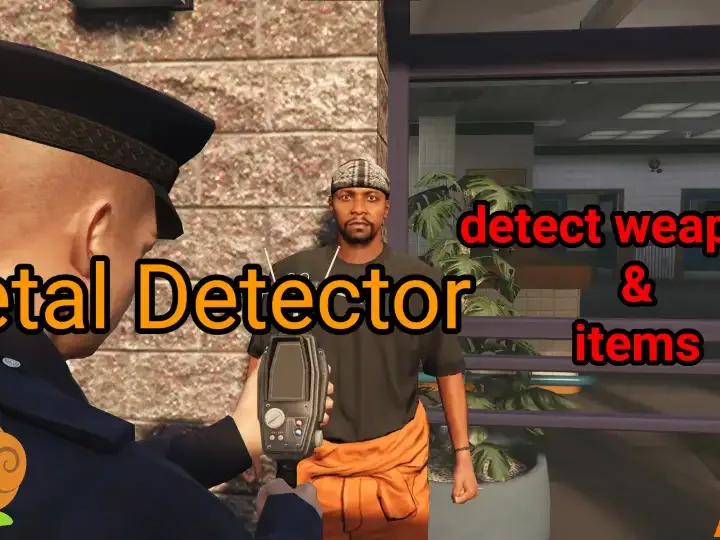 ESX Metal Detector Script for Detecting Hidden Weapons in FiveM