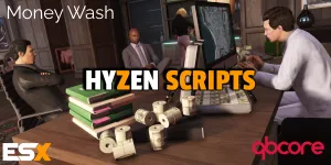 ESX Money Wash System for FiveM - Secure Money Laundering Script