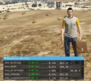 FiveM ESX briefcase script for carrying and transporting large cash amounts with RP risk