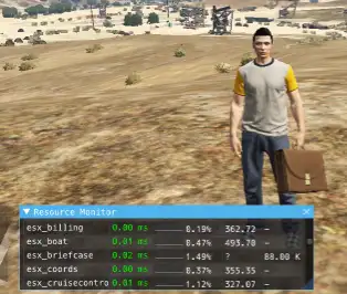 FiveM ESX briefcase script for carrying and transporting large cash amounts with RP risk