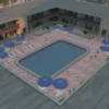 ESX Motel System Pool Area for GTA V RP