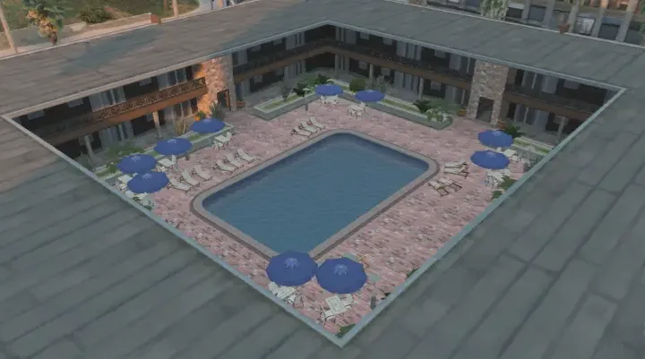 ESX Motel System Pool Area for GTA V RP